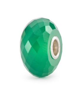 Grüner Onyx (Achat) - Trollbeads Edelsteinbead  - 1