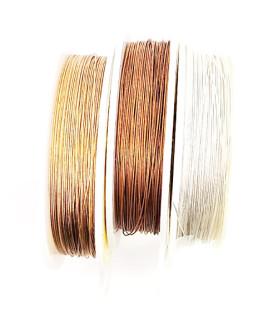 Beadalon jewelry wire 19 strands metallic silver Beadalon - 3