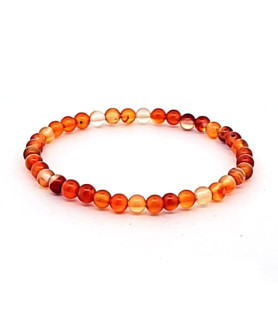 Carnelian children's bracelet, 16 cm  - 1