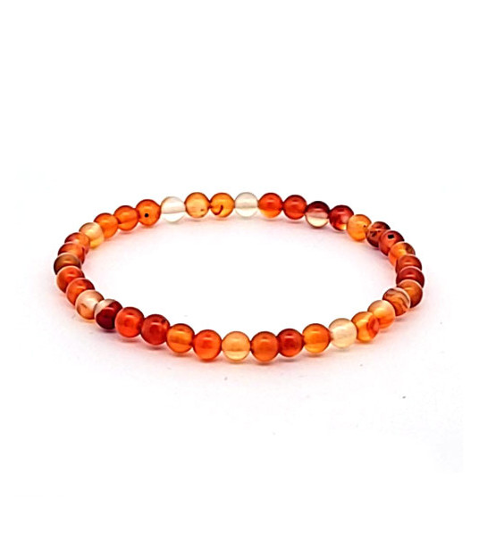 Carnelian children's bracelet, 16 cm - 1 Carnelian children's bracelet, 16 cm - 1