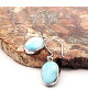 Ohrringe Larimar  - 2