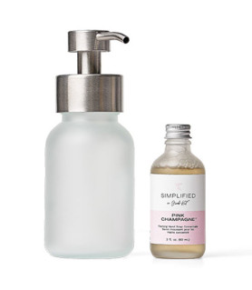 Pink Champagne Schäumende Handseife Konzentrat mit Spender Young Living Essential Oils - 1