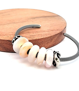Hellrosa Achat Trollbeads limited Edition  - 3