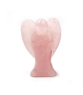 Angel rose quartz extra 4 cm  - 1