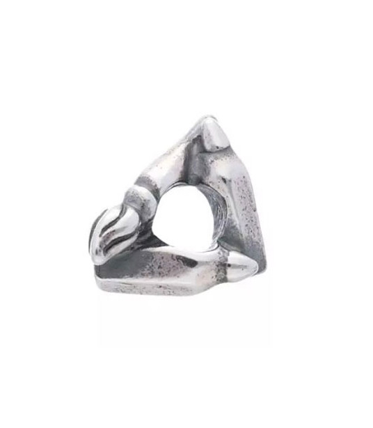 "Art-to-Go" Pinselstrich - Trollbeads Silber-Charm  - 1