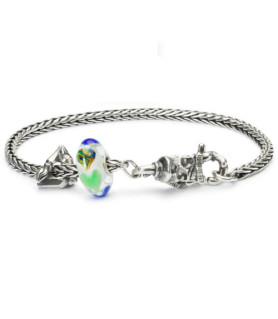 "Art-to-Go" Pinselstrich - Trollbeads Silber-Charm  - 2