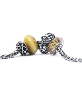 Cat's Eye Quartz - Trollbeads Gemstone Charm, faceted Trollbeads - das Original - 3