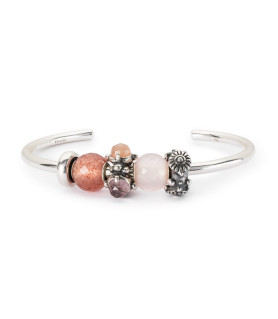 Round Rose Quartz Facet - Trollbeads Gemstone Charm Trollbeads - das Original - 3