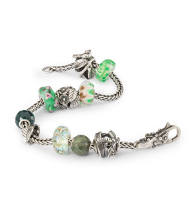 Round Green Calcite Facet - Trollbeads Gemstone Charm Trollbeads - das Original - 3