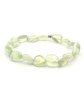 Prehnit Armband Tumble  - 2