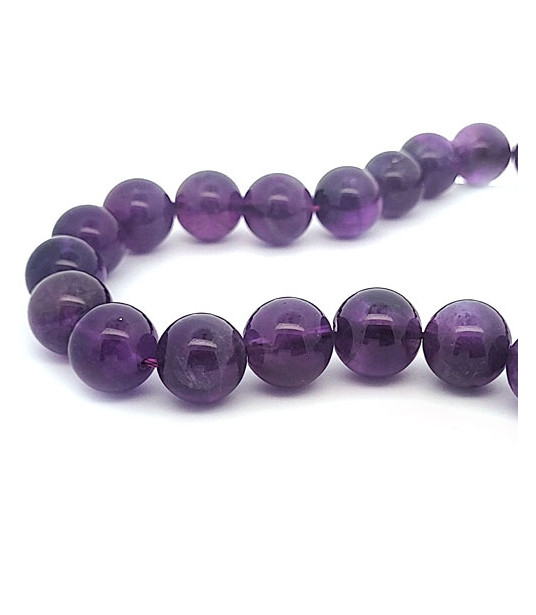 Amethyst, Strang 14 mm - 1 Amethyst, Strang 14 mm - 1