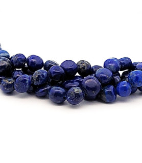 Lapis Lazuli, Strang Tumble 8-9 x 6-7 mm  - 1
