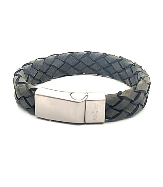 Leather bracelet Carthago dark brown  - 1