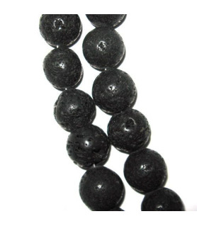 Lava black, ball string  - 1