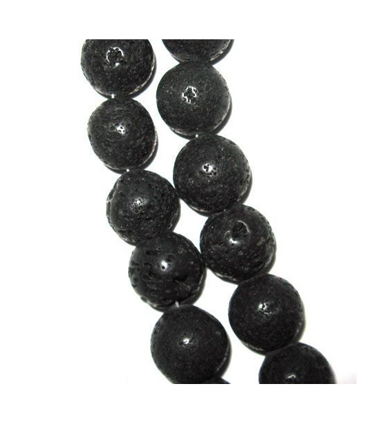 Lava black, ball string  - 1