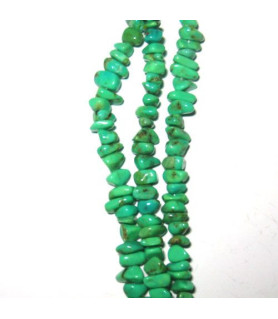 Turquoise green, strand Tumble  - 1