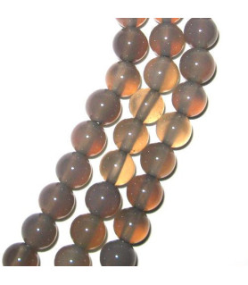 agate grey, ball strand 6mm  - 1