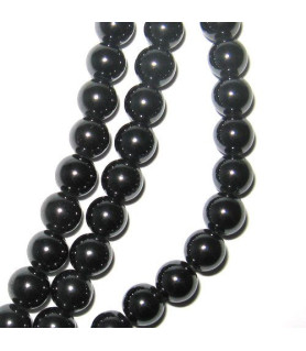 Hematite ball strand 6mm  - 1