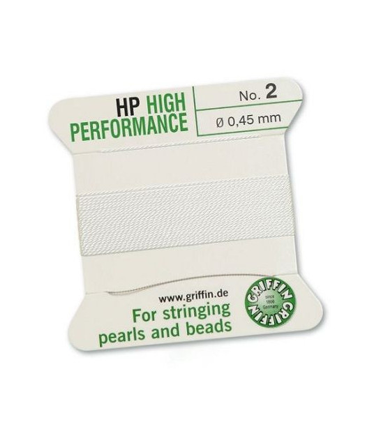HP bead cord white Griffin - 1 HP bead cord white Griffin - 1