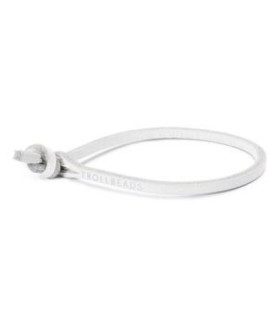 Trollbeads Leather Strap Single, white Trollbeads - das Original - 1