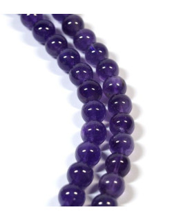 Amethyst, ball strand 10 mm  - 1