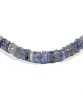 Gemstone chain Iolite (Cordierite) Steindesign - 2